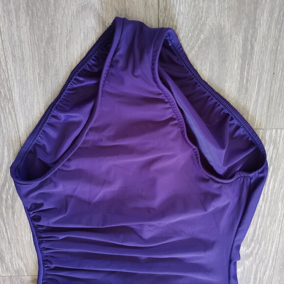 MagicSuit Halter Top with Notch One Piece Swimsuit - Picture 4 of 11